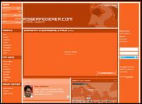 Roger Federer's Website