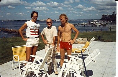 Vitas Gerulaitis with Harry Hopman